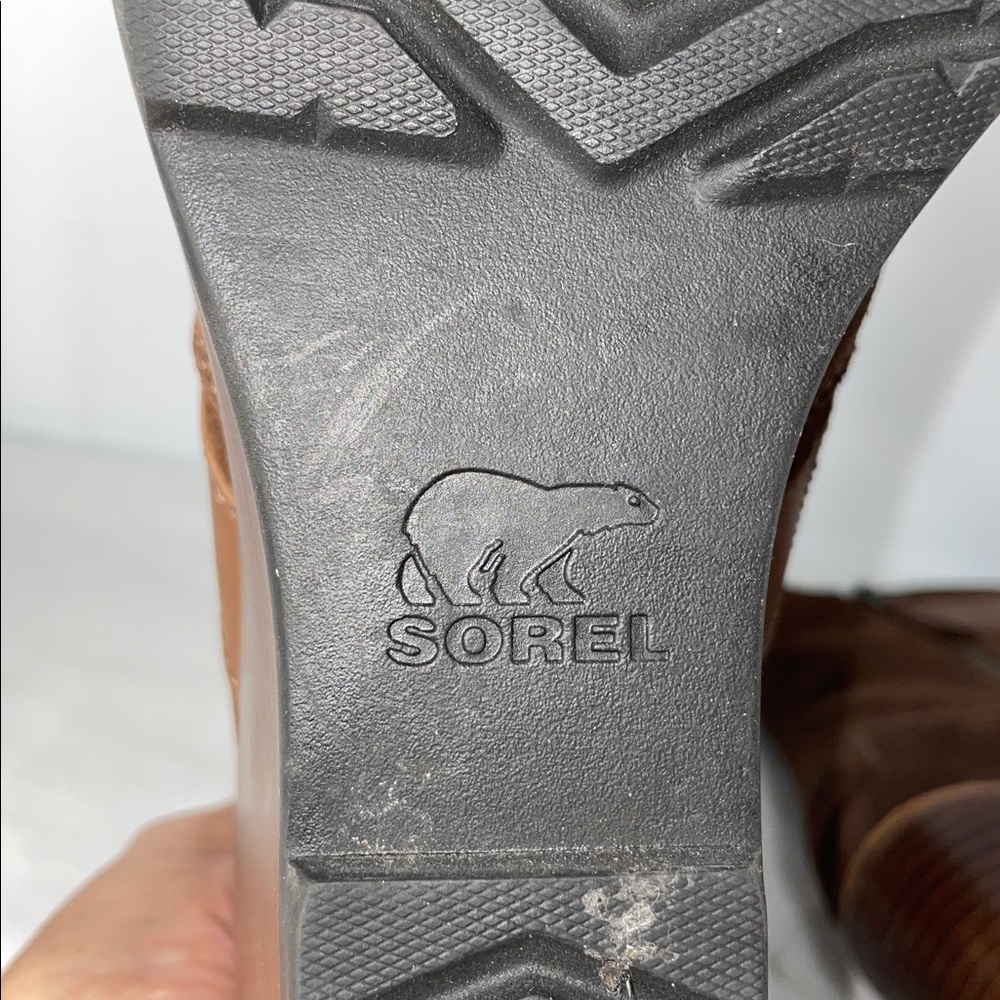 SOREL AFTER HOURS WEDGE BOOT IN BROWN SUEDE FTL-10-274 - Picture 6 of 11